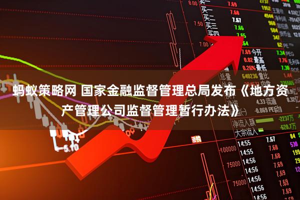 蚂蚁策略网 国家金融监督管理总局发布《地方资产管理公司监督管理暂行办法》