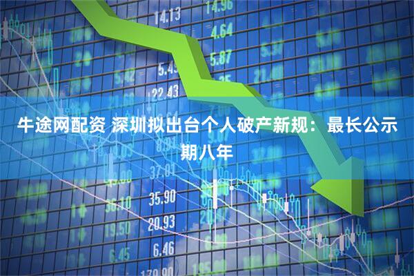 牛途网配资 深圳拟出台个人破产新规：最长公示期八年